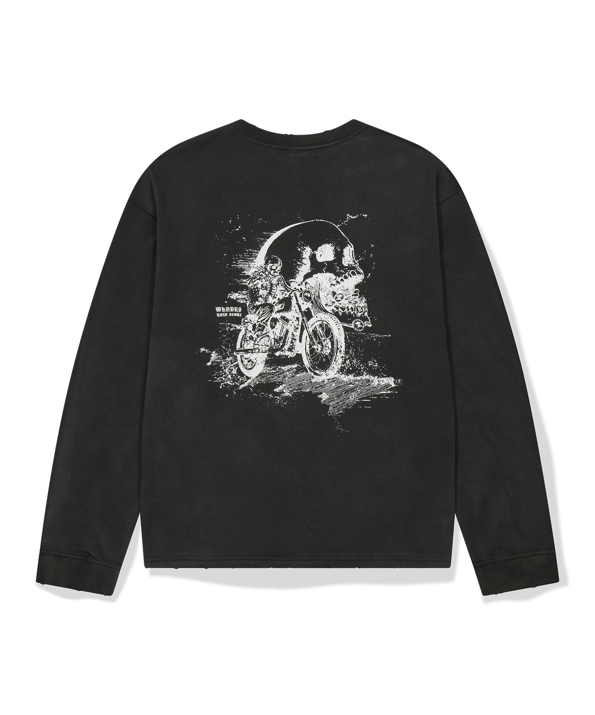 위캔더스(WKNDRS) [KOIN SEOUL] DEATH RIDER LS T-SHIRT (BLACK)