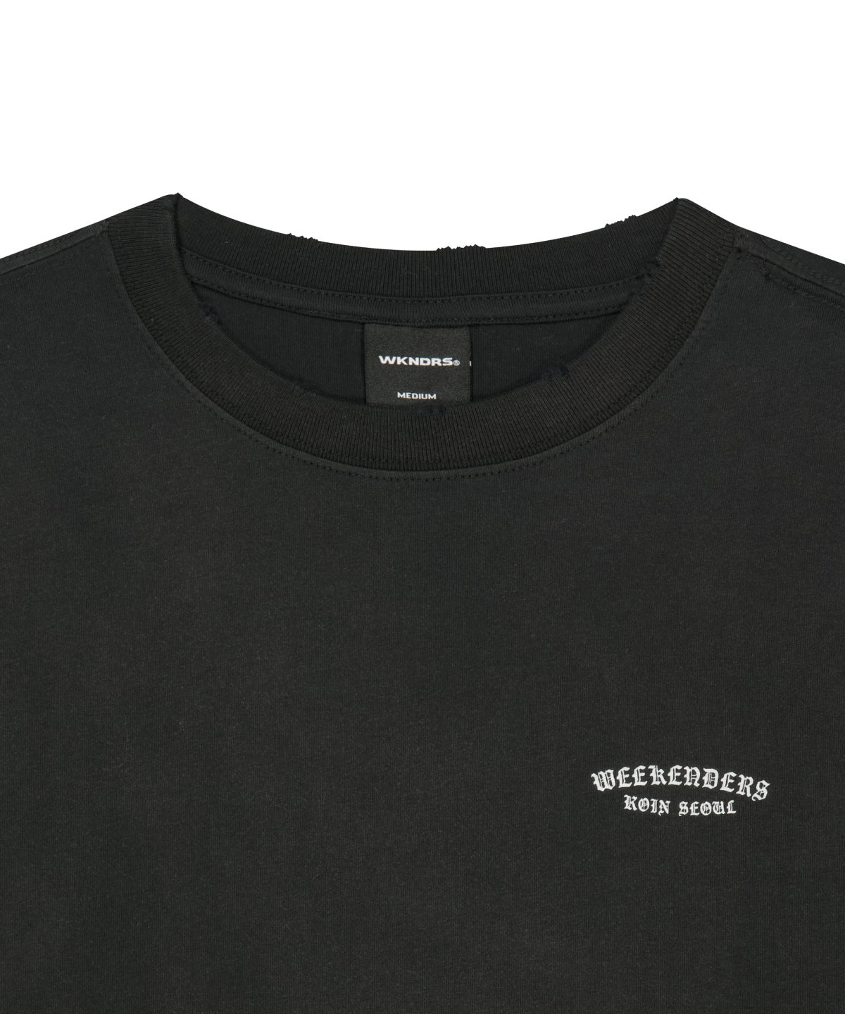 위캔더스(WKNDRS) [KOIN SEOUL] DEATH RIDER LS T-SHIRT (BLACK)