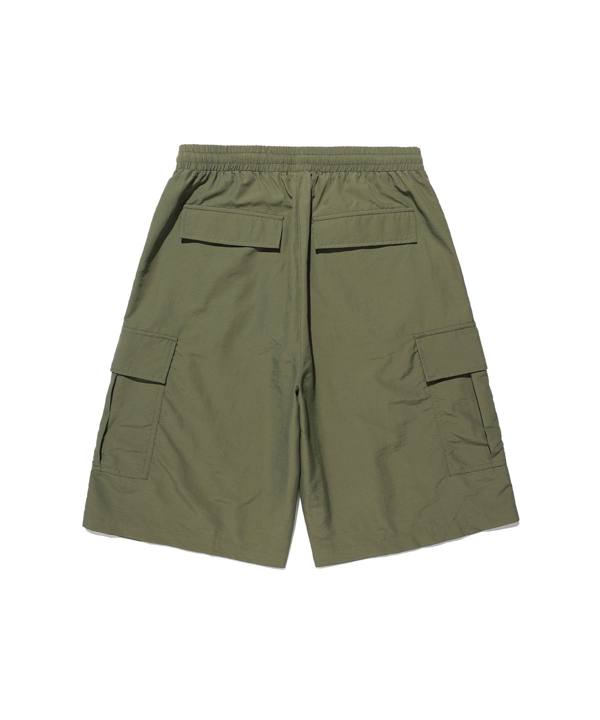 나이스고스트클럽(NICEGHOSTCLUB) 3STAR NYLON BERMUDA CARGO SHORTS_KHAKI(NG2GMUPA60A)