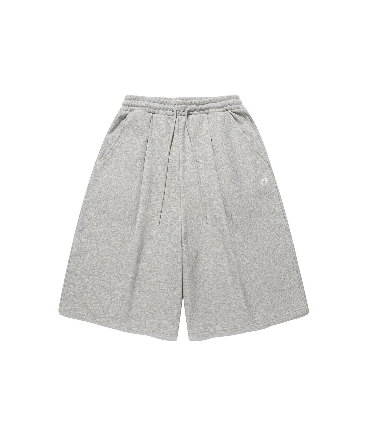 나이스고스트클럽(NICEGHOSTCLUB) BERMUDA SWEAT SHORTS_GREY(NG2GMUPA01A)