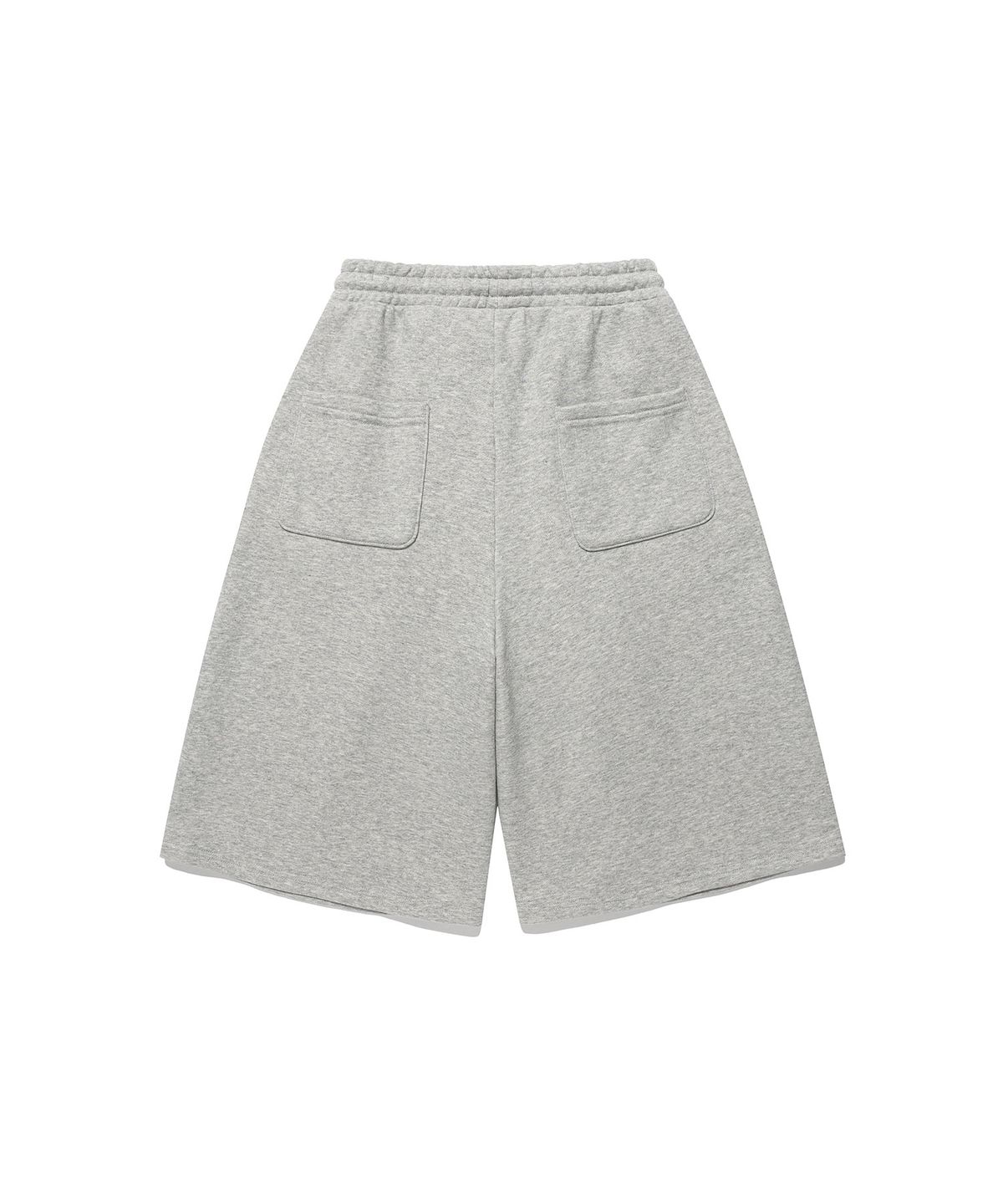 나이스고스트클럽(NICEGHOSTCLUB) BERMUDA SWEAT SHORTS_GREY(NG2GMUPA01A)
