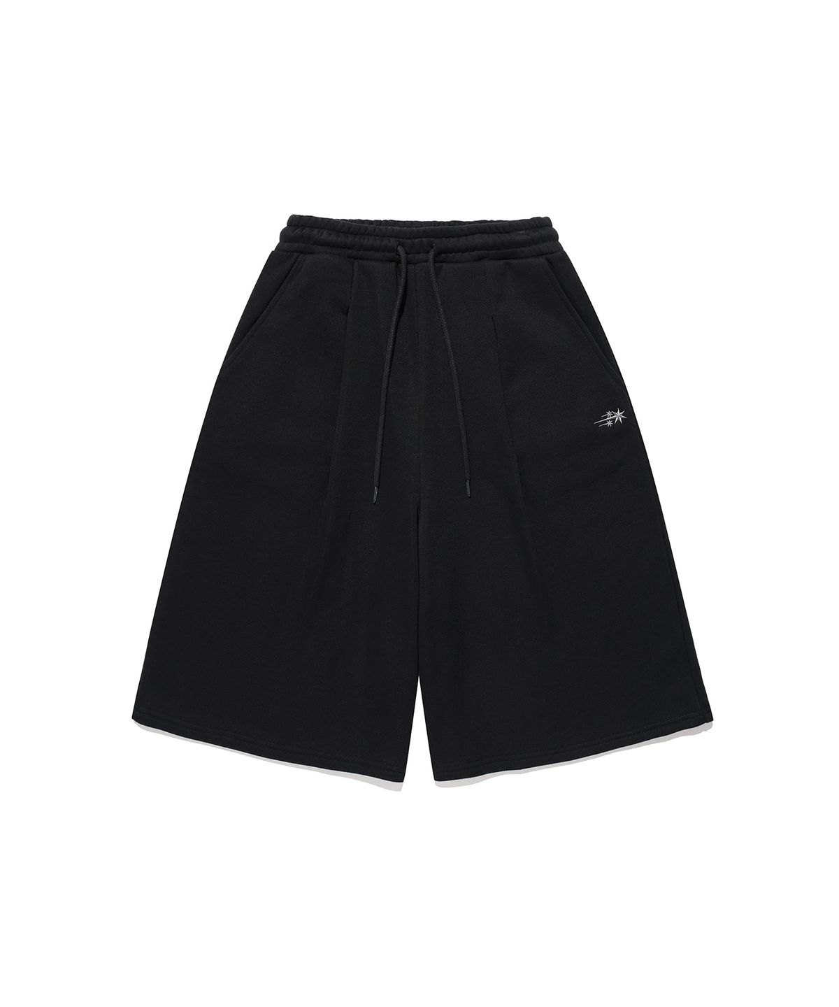 나이스고스트클럽(NICEGHOSTCLUB) BERMUDA SWEAT SHORTS_BLACK(NG2GMUPA01A)