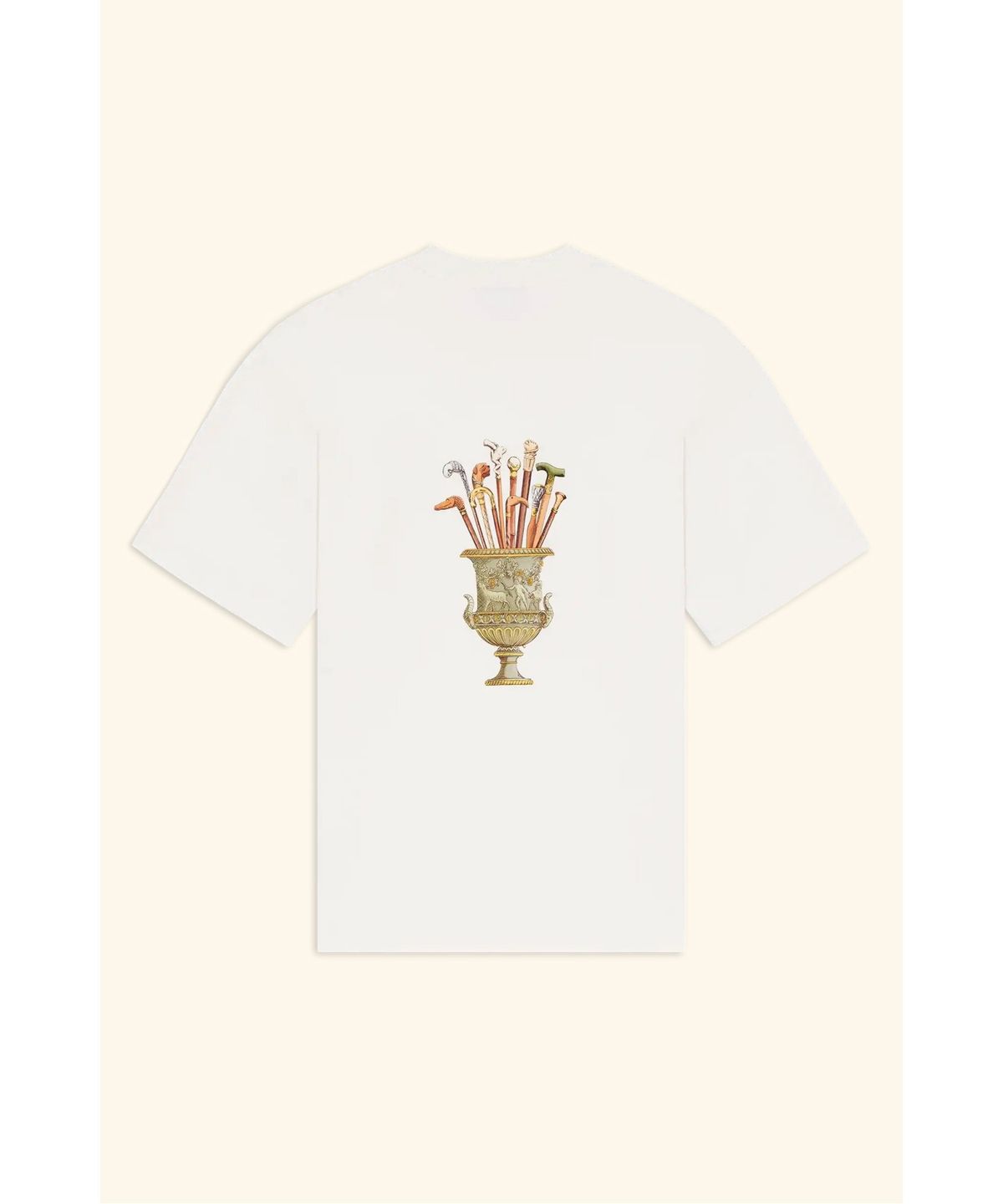 드롤드무슈(DROLE DE MONSIEUR) 칸느 그래픽 티셔츠 T-shirt Cannes D0TCM26212WHM