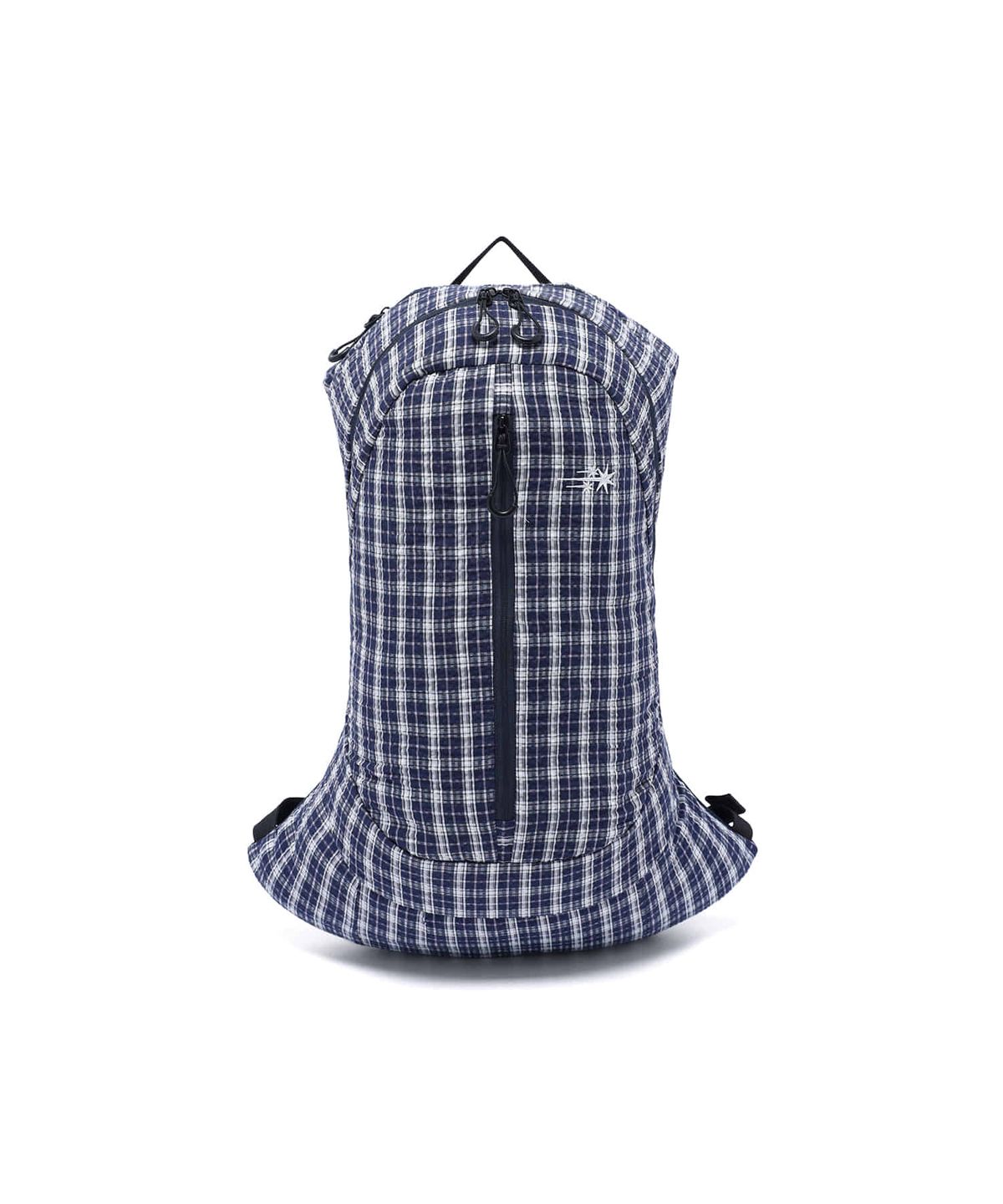 나이스고스트클럽(NICEGHOSTCLUB) SEERSUCKER TRAVEL BACKPACK_NAVY(NG2GSUAB41A)