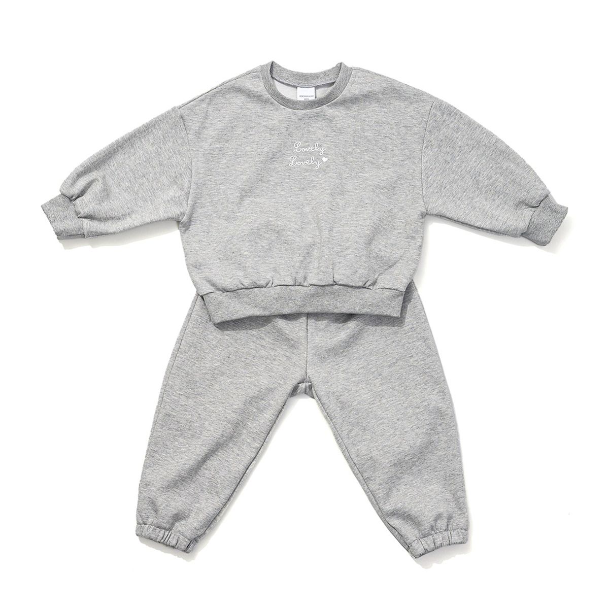 붐붐키즈(BOOMBOOMKIDS) SS26A12 크림베리하트셋업