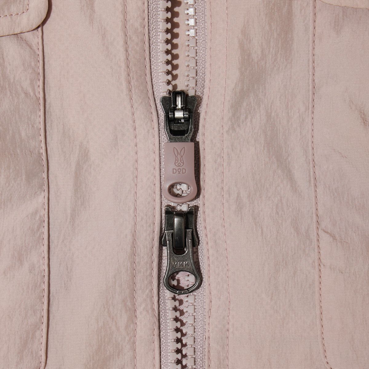 디오디(DOD) 여성) 루나 히든 후드 자켓(LIGHT PINK)