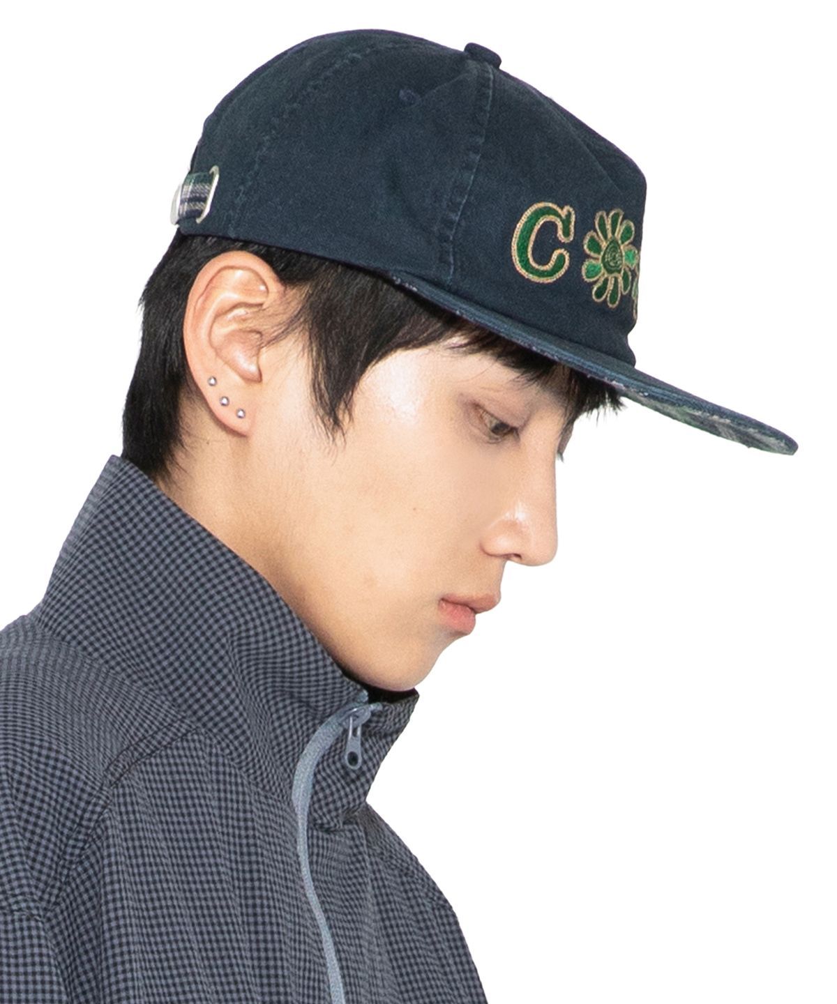 엑스톤즈(XTONZ) XTA094 COOL 빈티지 워싱 볼캡 (NAVY)