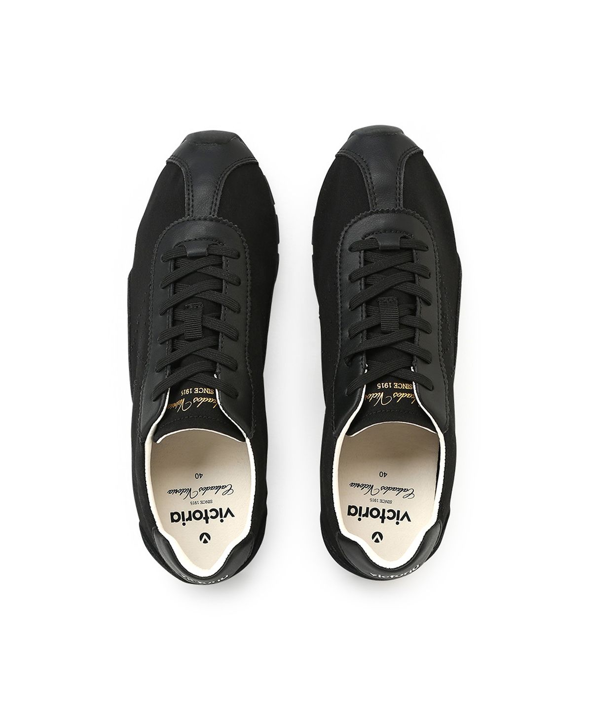 빅토리아 슈즈(VICTORIA SHOES) 아스터 트윌 스니커즈 (1159105-NEGRO)
