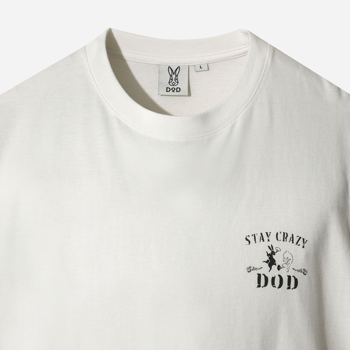디오디(DOD) 빈티지 반팔 티셔츠(OFF WHITE 2)