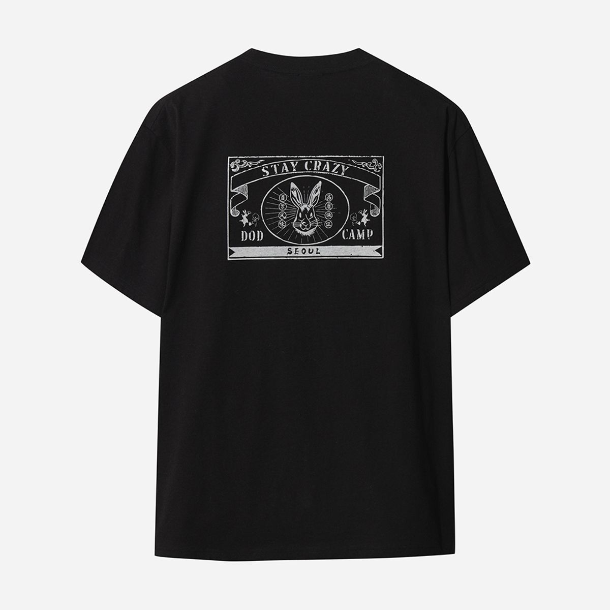 디오디(DOD) 빈티지 반팔 티셔츠(BLACK)