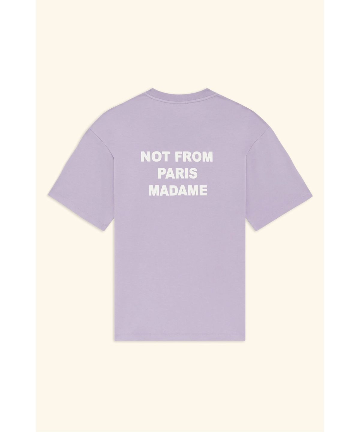 드롤드무슈(DROLE DE MONSIEUR) 슬로건 그래픽 티셔츠 Le T-shirt Slogan  D0TCM26222PPL