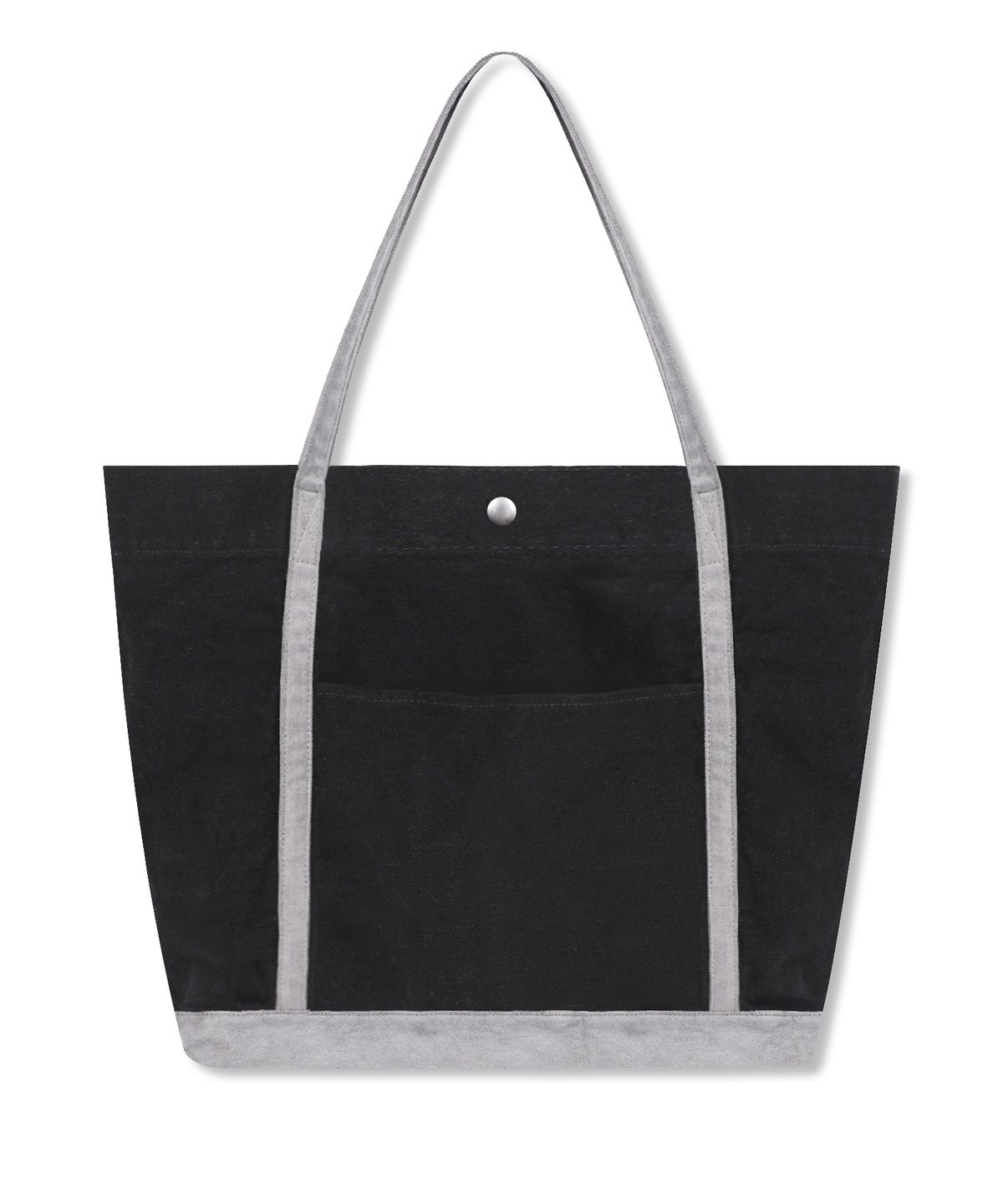 엑스톤즈(XTONZ) XTA099 빈티지 데님 토트 백 (BLACK)