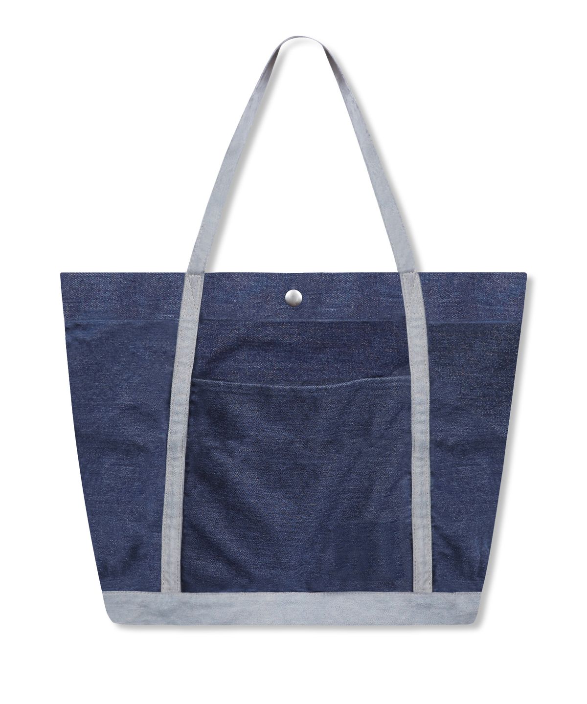 엑스톤즈(XTONZ) XTA099 빈티지 데님 토트 백 (BLUE)
