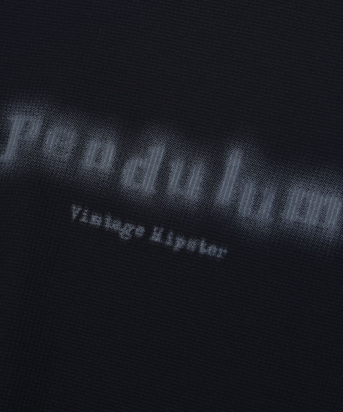 펜듈럼(PENDULUM) 와플 레터링 그래픽 반팔티 LQ2TU281_BLACK