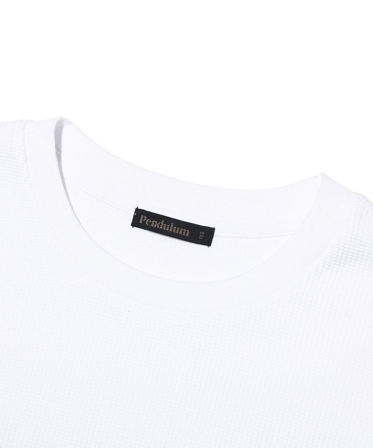 펜듈럼(PENDULUM) 와플 레터링 그래픽 반팔티 LQ2TU281_OFF WHITE