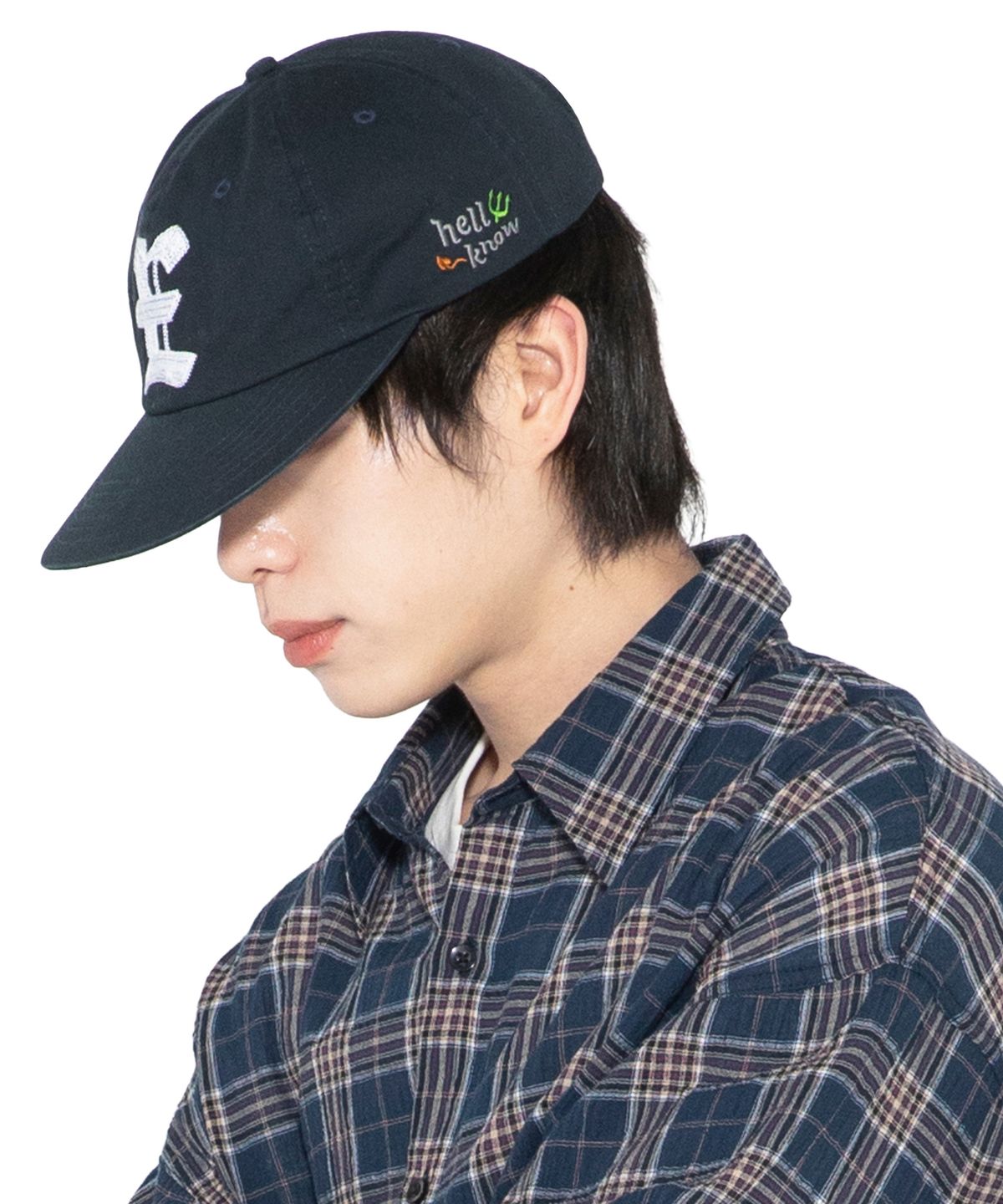 엑스톤즈(XTONZ) XTA103 세인트 빈티지 코튼 볼캡 (NAVY)