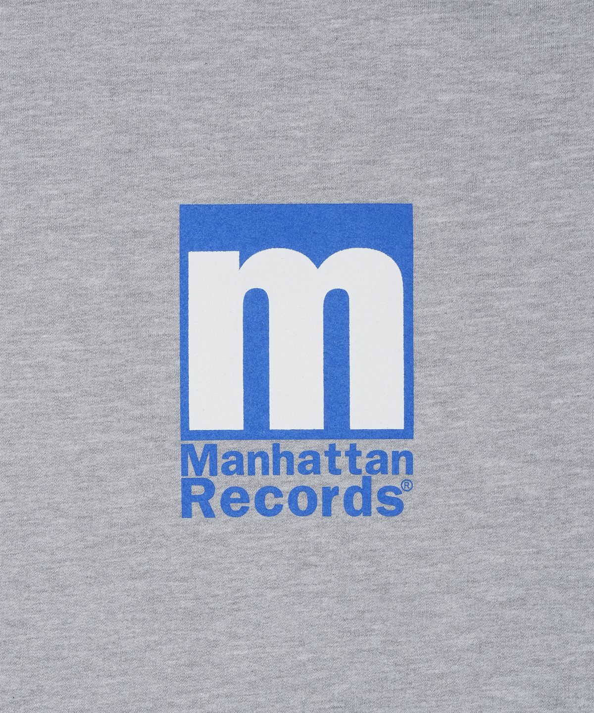 맨하탄레코즈(MANHATTAN RECORDS) MR Box Logo Crew Neck - Grey