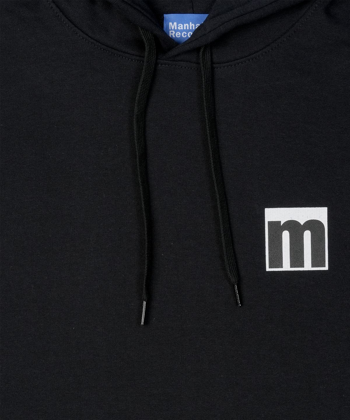 맨하탄레코즈(MANHATTAN RECORDS) MR Flagship Logo Hoodie - Black
