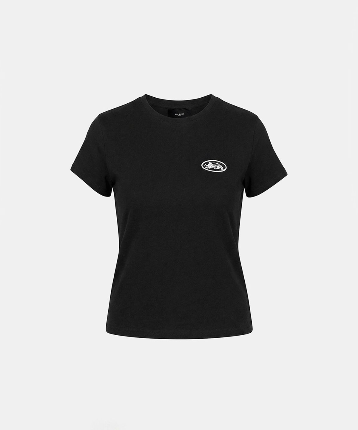 배드블러드(BADBLOOD) Mystic Capsule Slim Fit Short Sleeve T-Shirt - Black