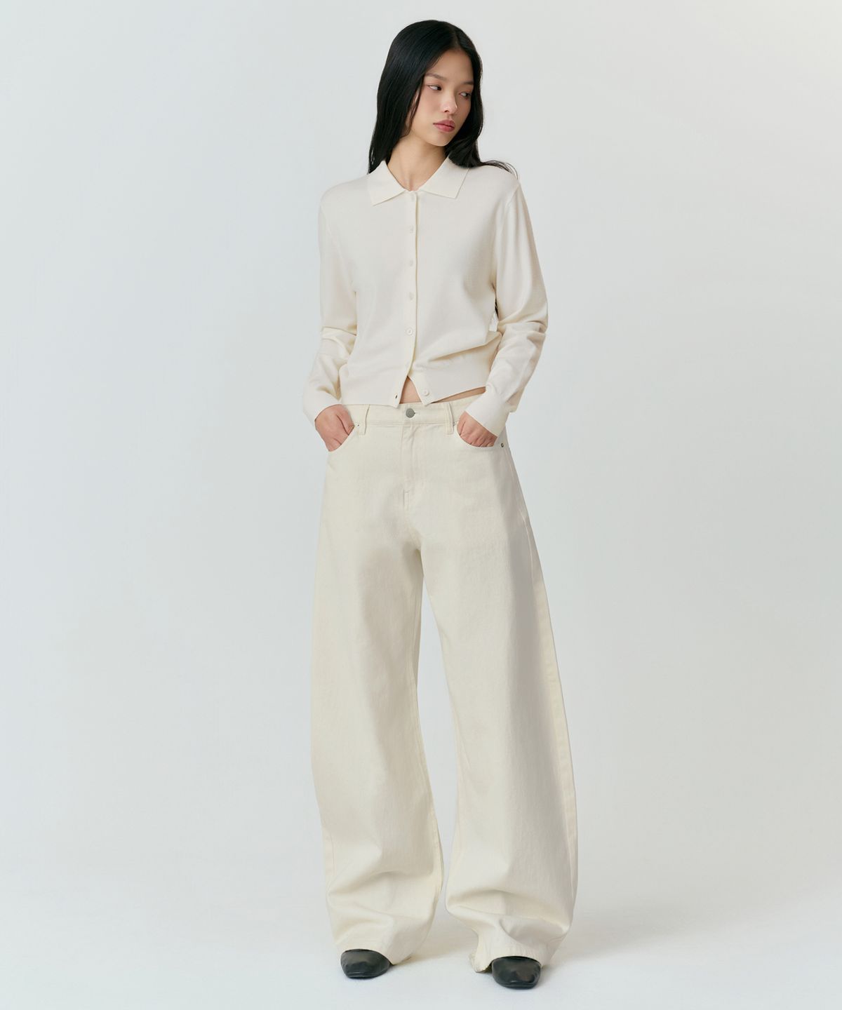 무신사 스탠다드 우먼(MUSINSA STANDARD WOMAN) 우먼즈 코튼 커브드 팬츠 (5 colors)