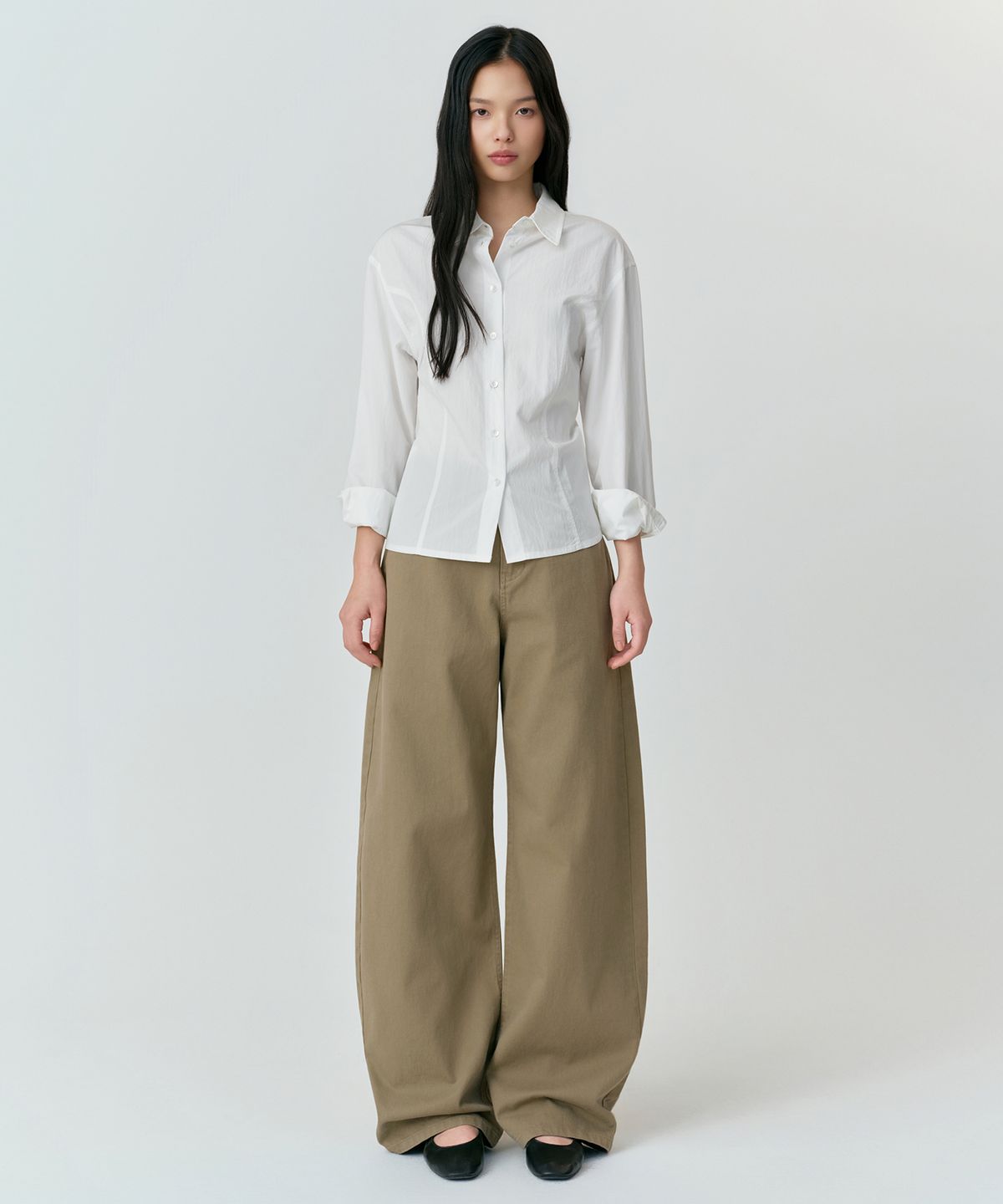 무신사 스탠다드 우먼(MUSINSA STANDARD WOMAN) 우먼즈 코튼 커브드 팬츠 (5 colors)