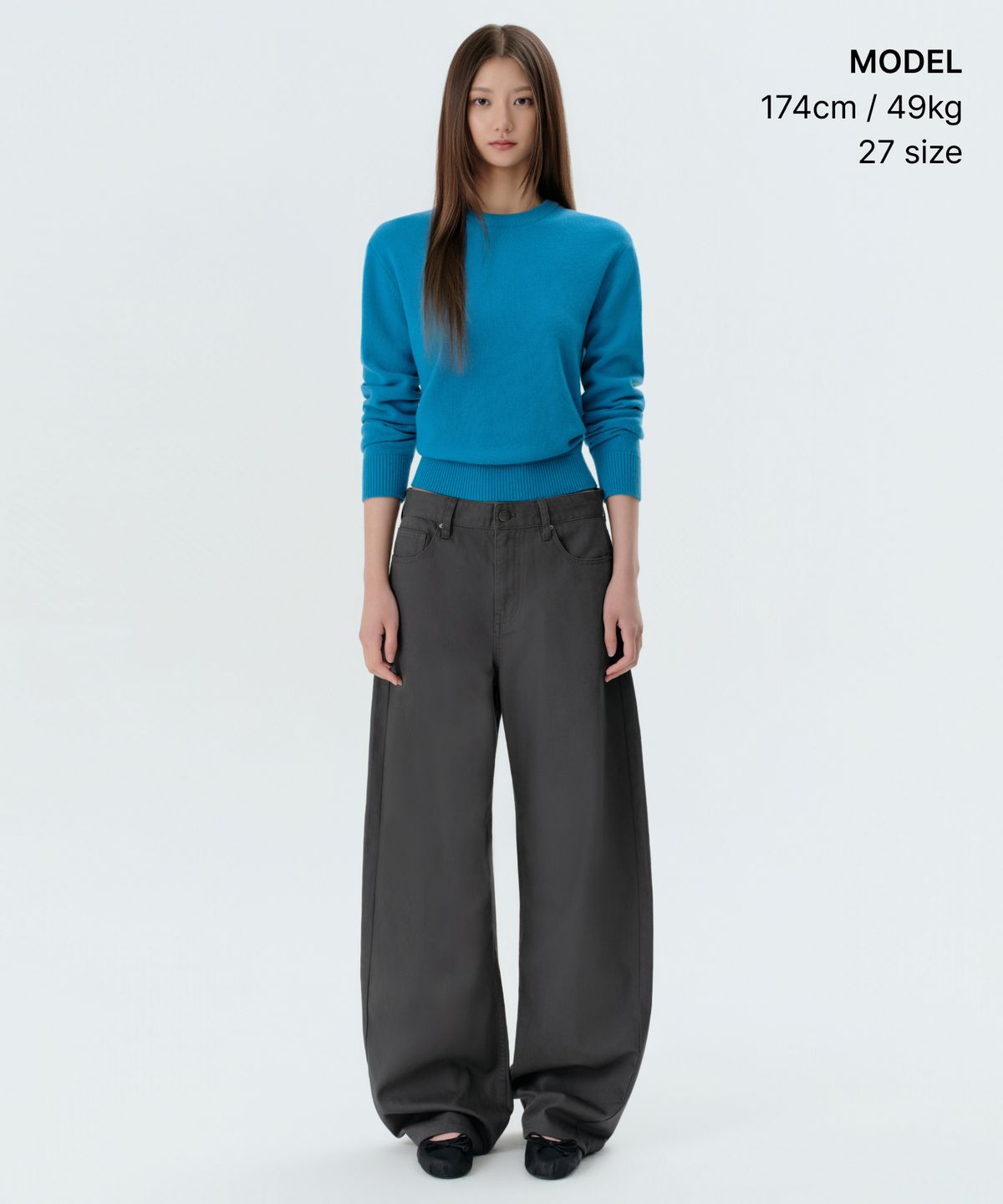 무신사 스탠다드 우먼(MUSINSA STANDARD WOMAN) 우먼즈 코튼 커브드 팬츠 (5 colors)