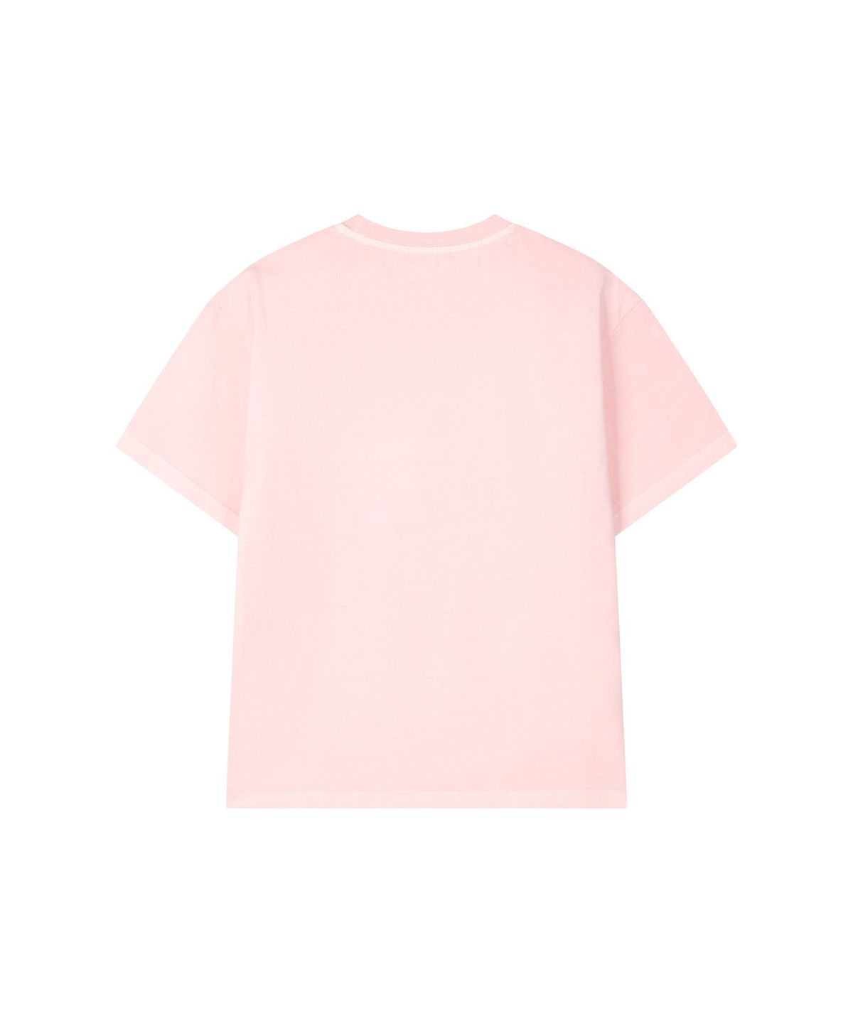 커버낫 키즈(COVERNAT KIDS) 아치로고 피그먼트 티셔츠 핑크 CK2602ST08PI