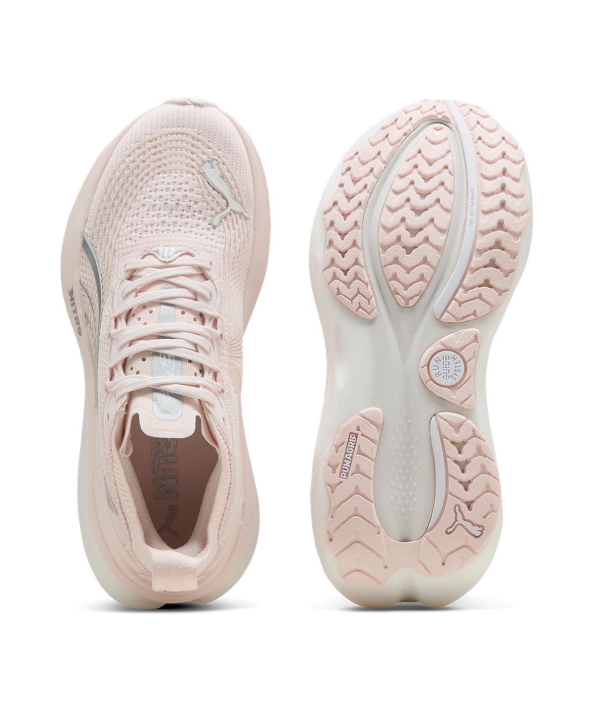 푸마(PUMA) 포에버런 나이트로 2 우먼스 - 자스민플라워:실버 / 310471-24