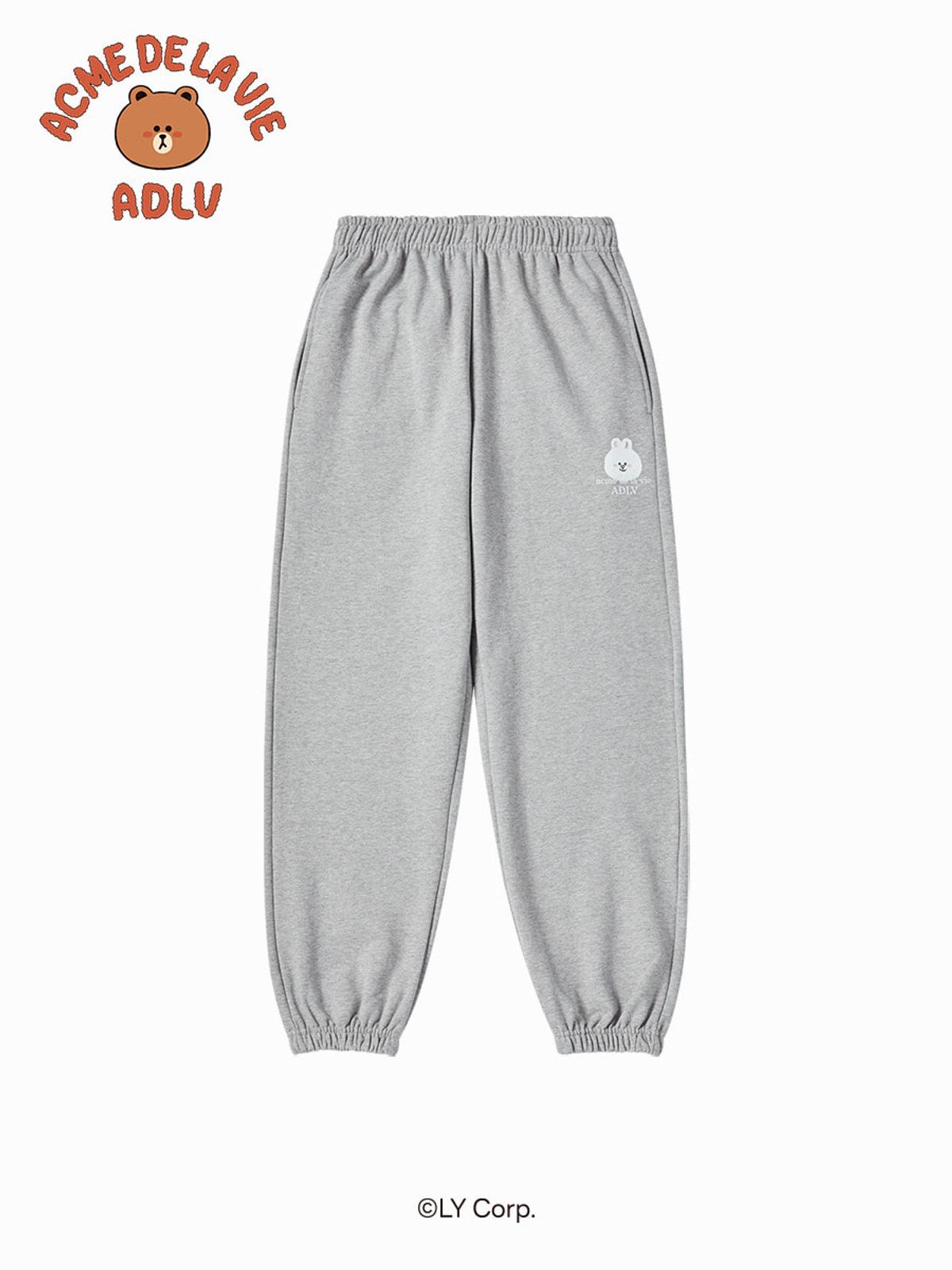 아크메드라비(ACME DE LA VIE) BASIC LOGO WITH LINE FRIENDS JOGGER PANTS