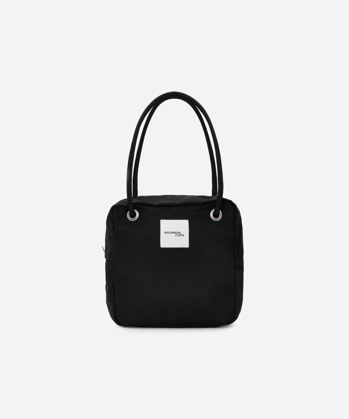 문선 아카이브(MOONSUN ARCHIVE) M.C 2-Way Eyelet-Strap Mini Bag / BLACK