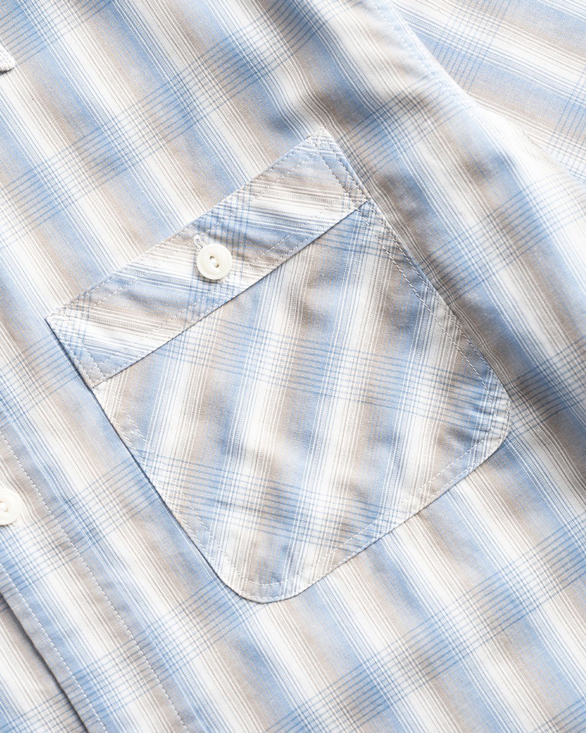 와일드 브릭스(WILD BRICKS) W25 WORK SHIRT (blue)