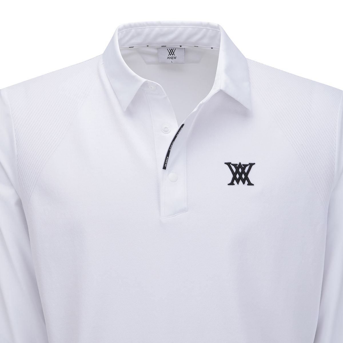 어뉴골프(ANEW GOLF) MEN HYBRID LONG T-SHIRT_WH