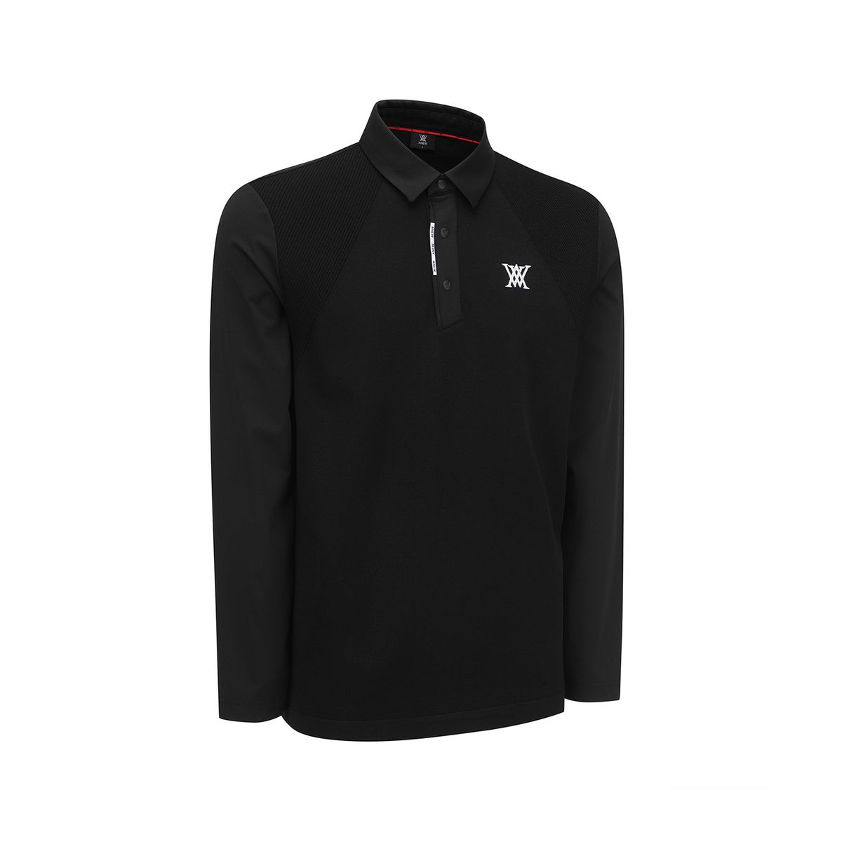 어뉴골프(ANEW GOLF) MEN HYBRID LONG T-SHIRT_BK