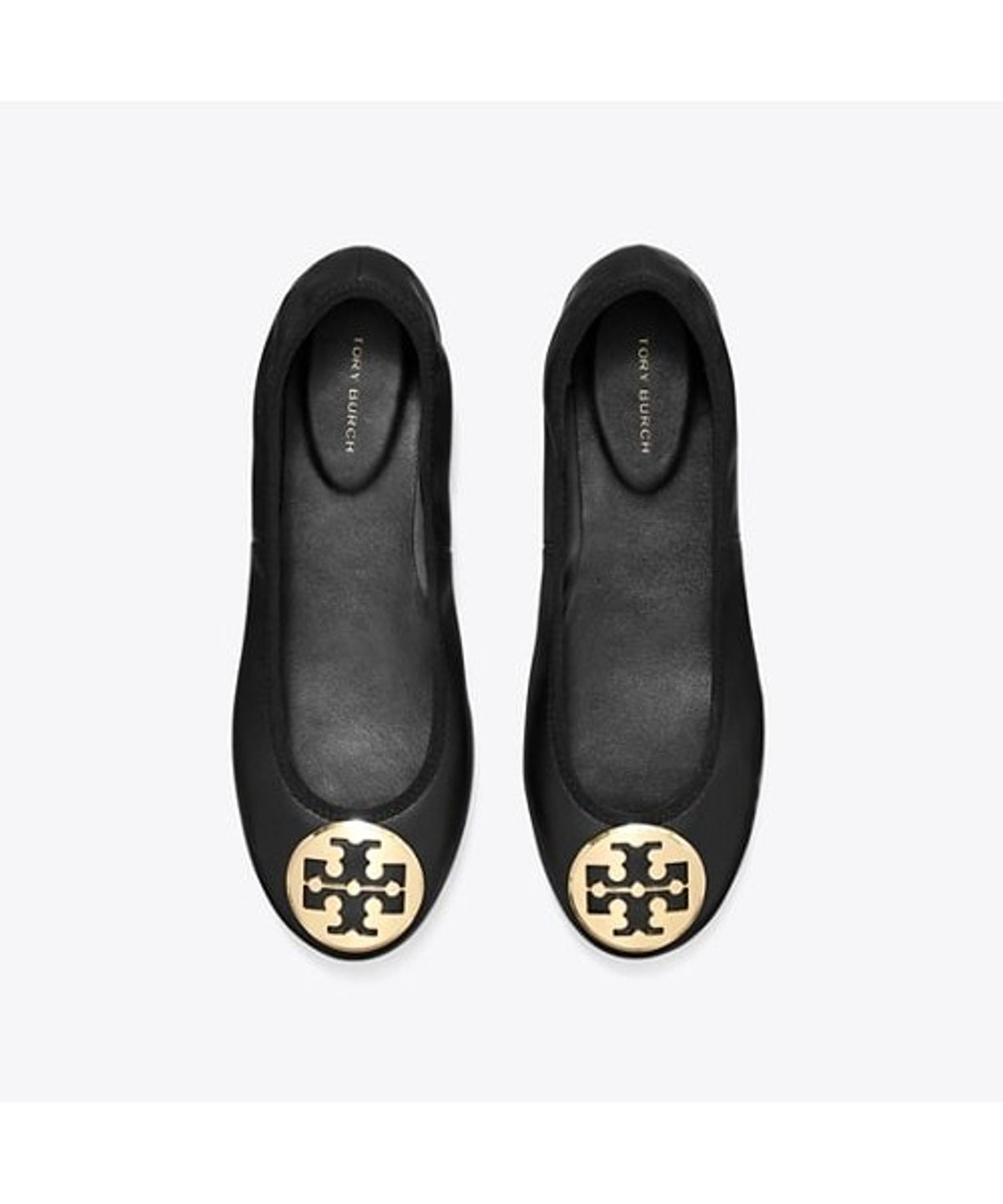 토리버치(TORYBURCH) 래바 트래블 발레 - 퍼펙트 블랙 / 골드