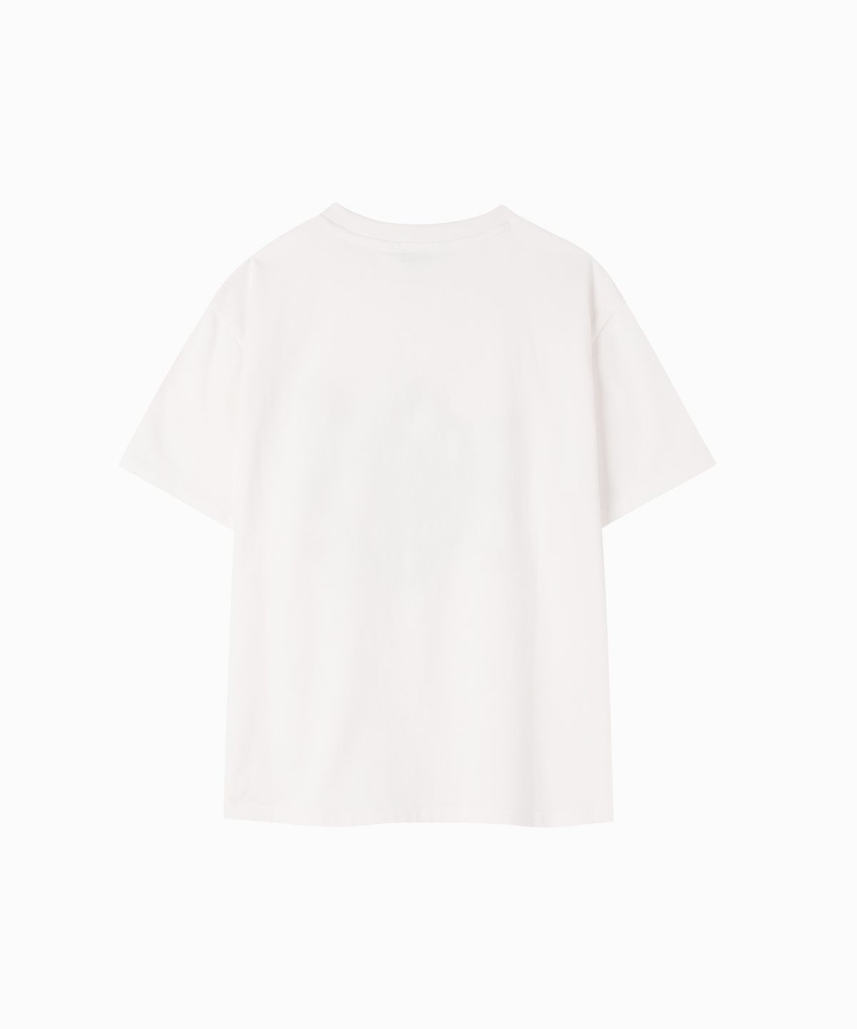 문선 아카이브(MOONSUN ARCHIVE) M.C UNISEX, Argyle Print T-Shirt / WHITE