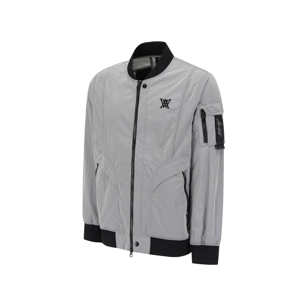 어뉴골프(ANEW GOLF) MEN SLEEVE POCKET MA-1 JACKET_DG