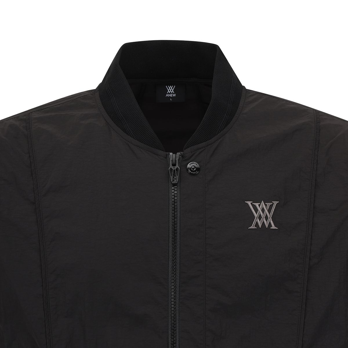 어뉴골프(ANEW GOLF) MEN SLEEVE POCKET MA-1 JACKET_BK