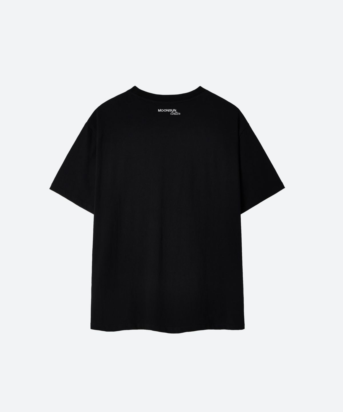 문선 아카이브(MOONSUN ARCHIVE) M.C UNISEX, Small Argyle Patch T-Shirt / BLACK