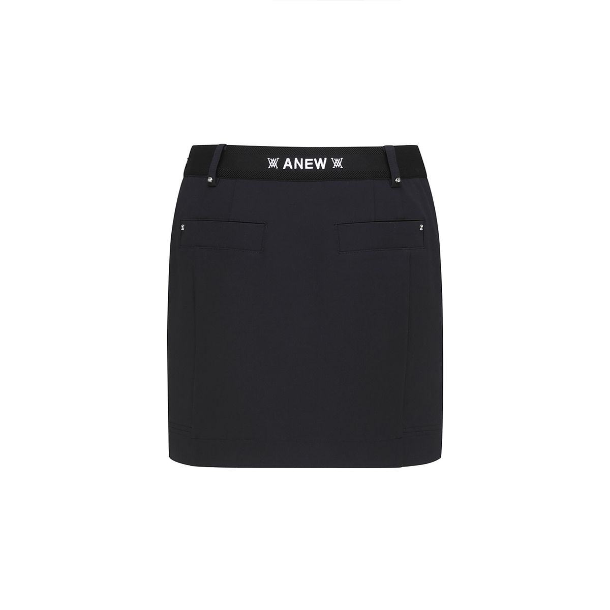 어뉴골프(ANEW GOLF) WOMEN ESSENTIAL H LINE SKIRT_BK