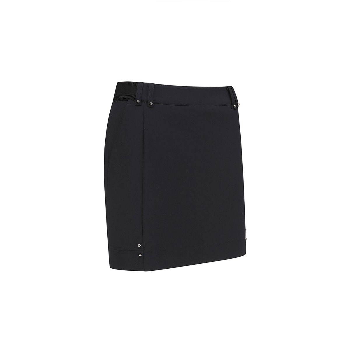 어뉴골프(ANEW GOLF) WOMEN ESSENTIAL H LINE SKIRT_BK