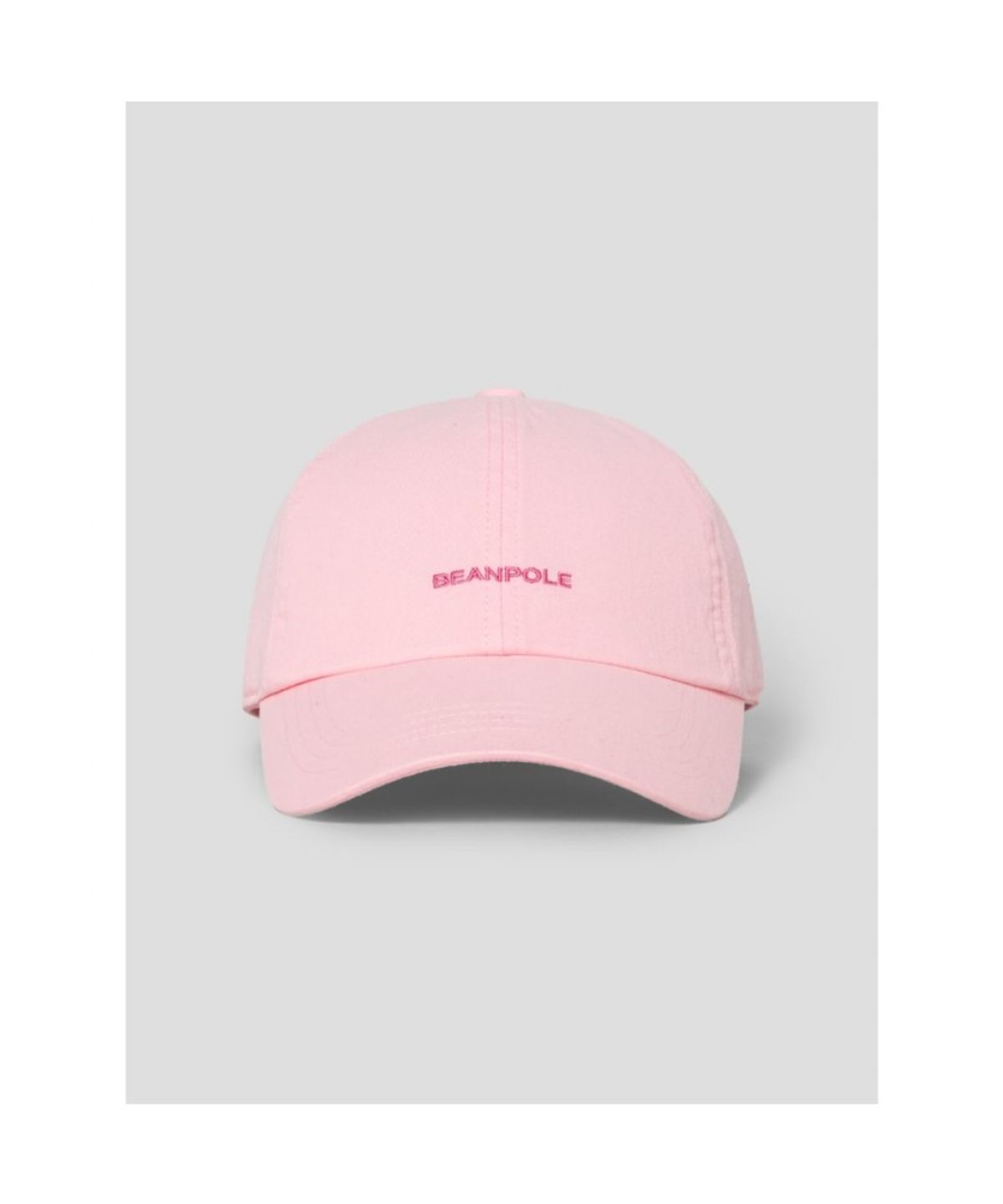 빈폴 액세서리(BEANPOLE ACCESSORY) 컬러 로고 볼캡 - 라이트 핑크