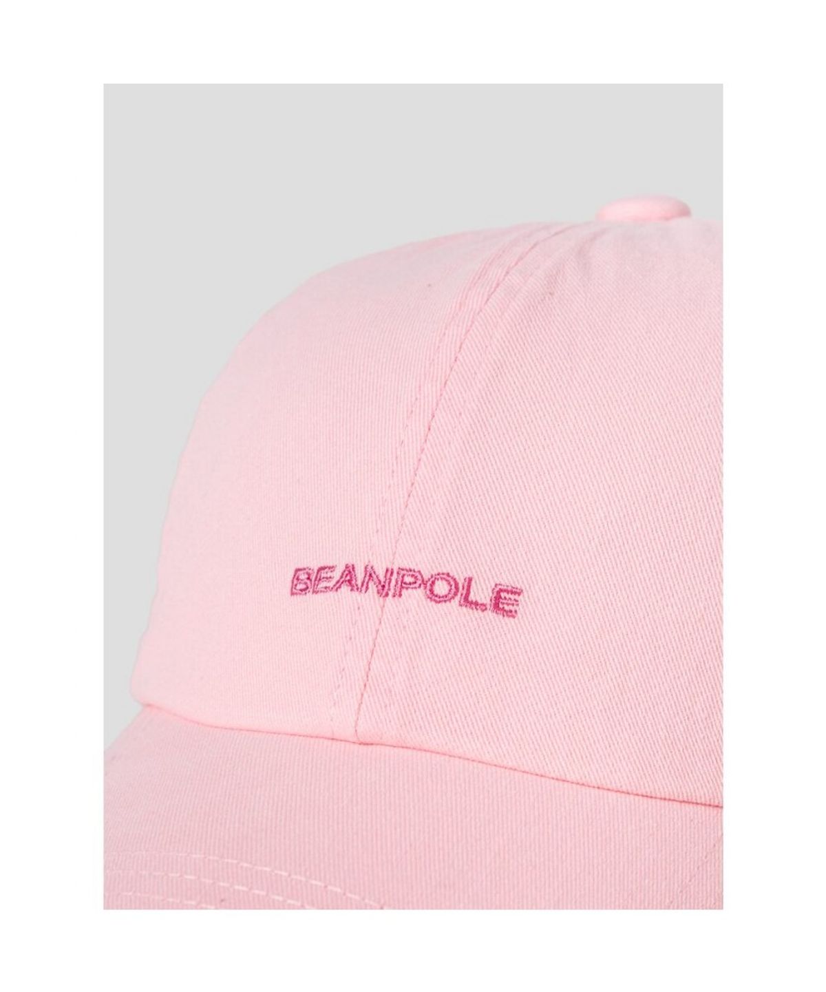 빈폴 액세서리(BEANPOLE ACCESSORY) 컬러 로고 볼캡 - 라이트 핑크