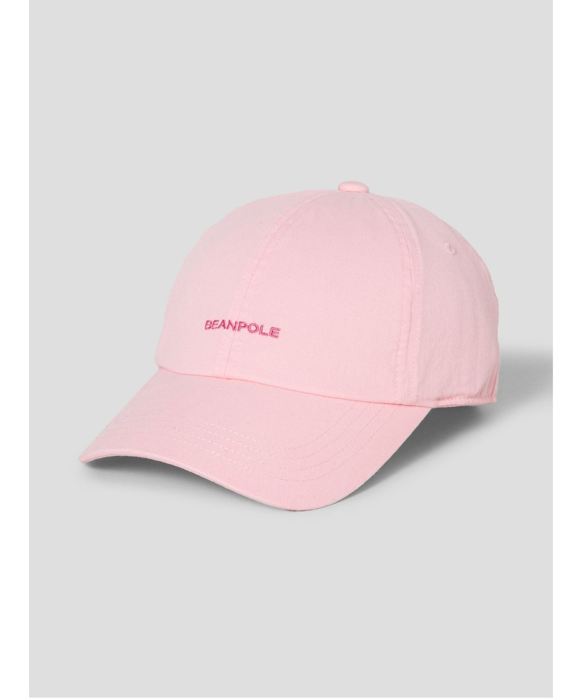 빈폴 액세서리(BEANPOLE ACCESSORY) 컬러 로고 볼캡 - 라이트 핑크