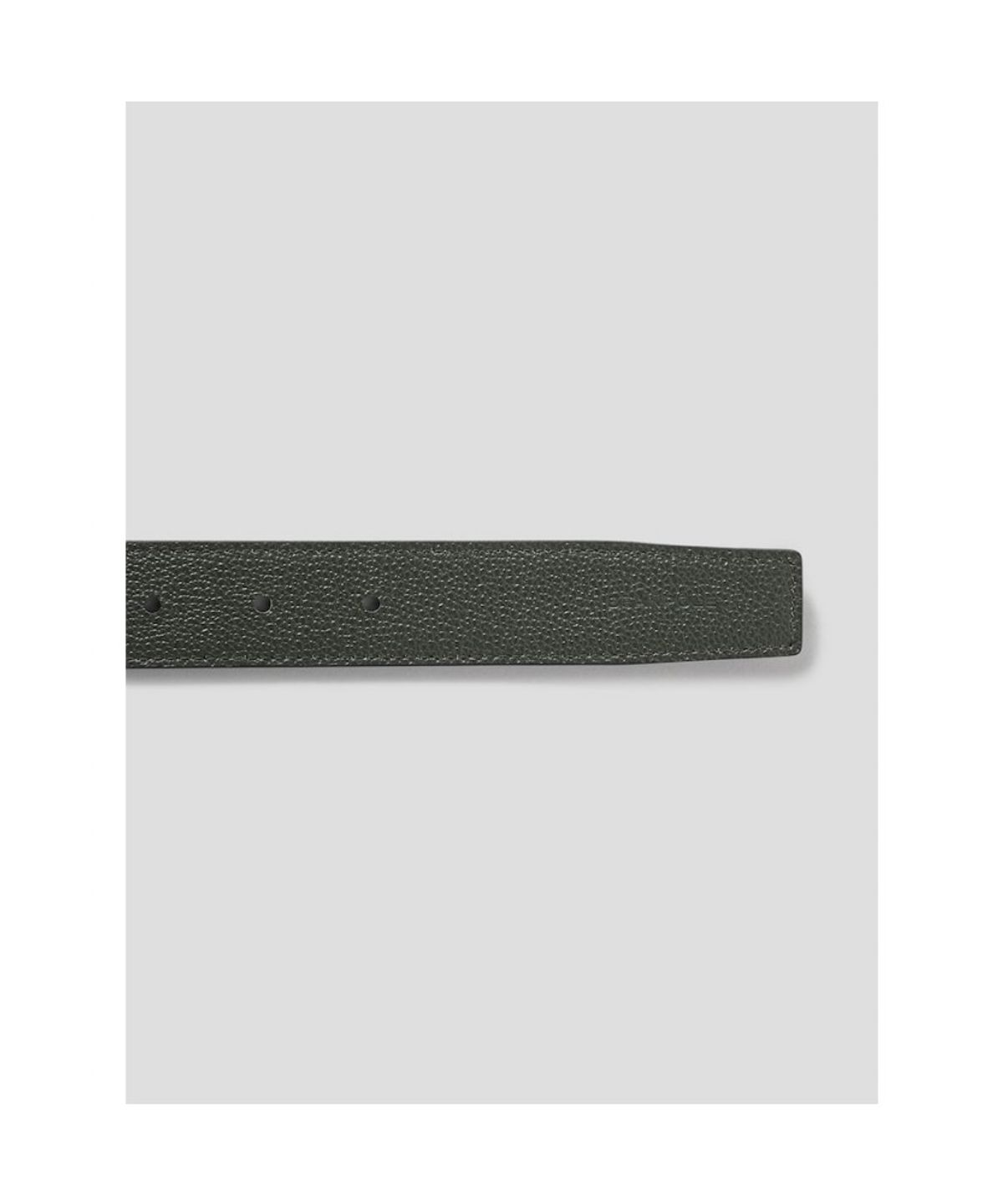 빈폴 액세서리(BEANPOLE ACCESSORY) 리버시블 라운드 버클 벨트 - 블랙