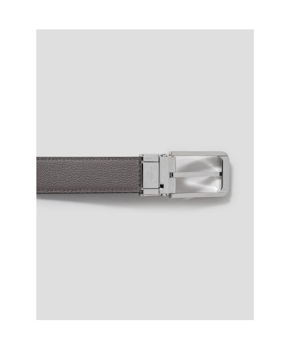 빈폴 액세서리(BEANPOLE ACCESSORY) 리버시블 라운드 버클 벨트 - 브라운