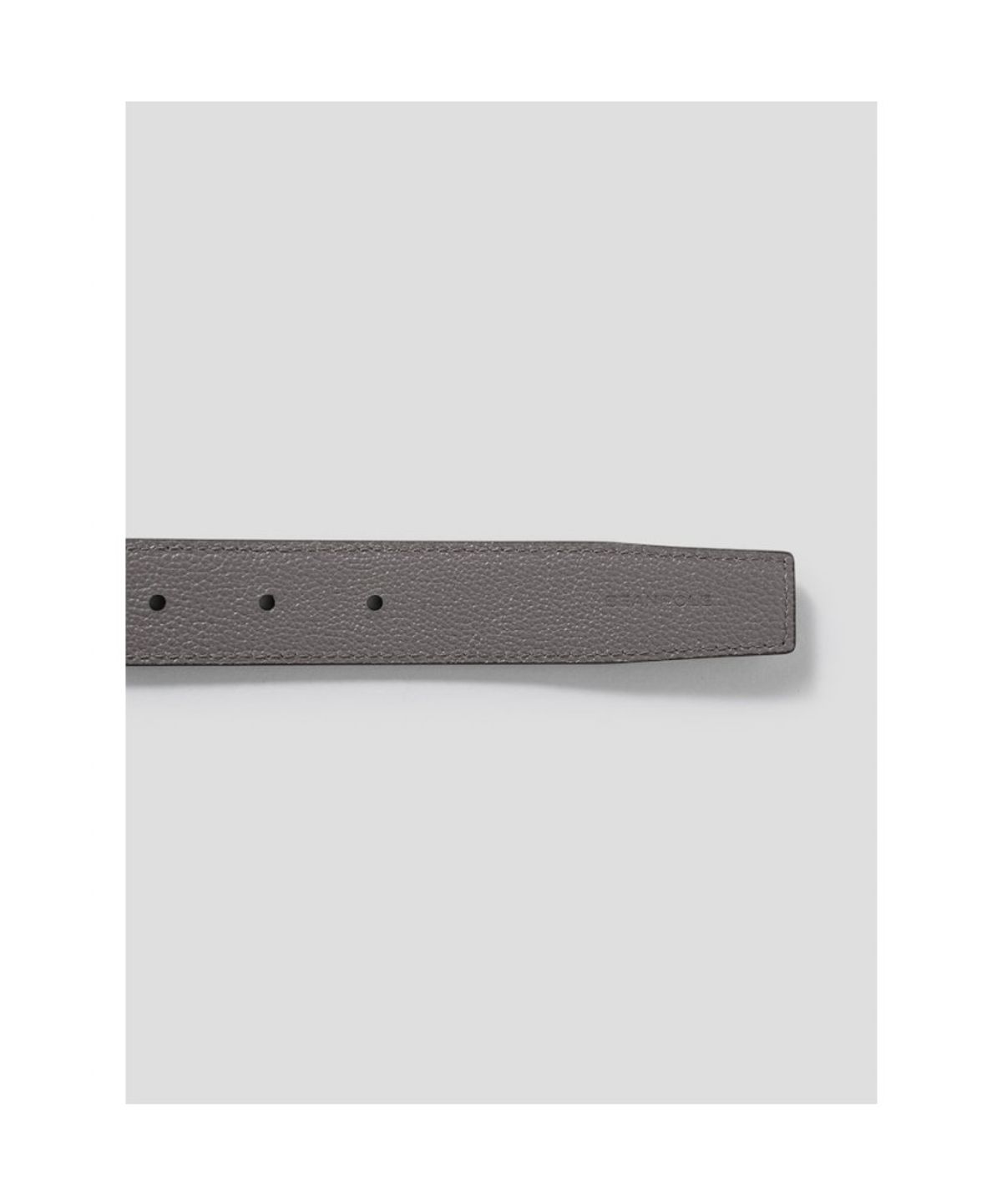 빈폴 액세서리(BEANPOLE ACCESSORY) 리버시블 라운드 버클 벨트 - 브라운