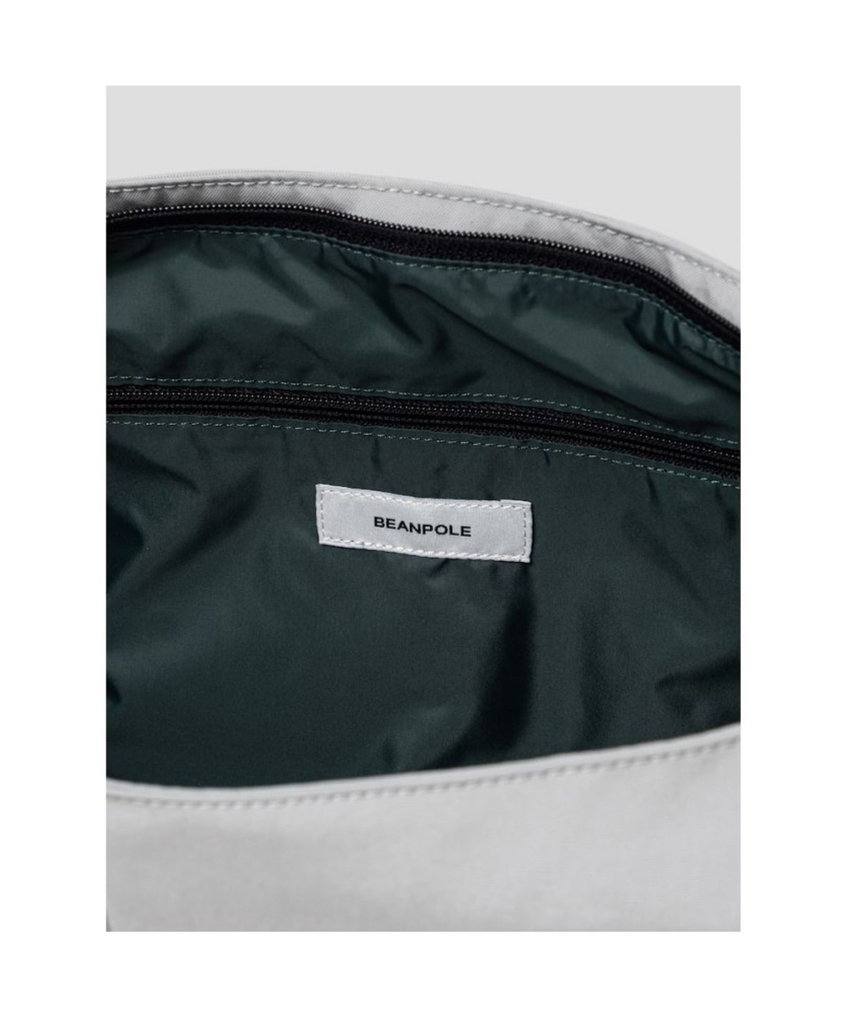 빈폴 액세서리(BEANPOLE ACCESSORY) 리프 크로스백 - 라이트 그레이