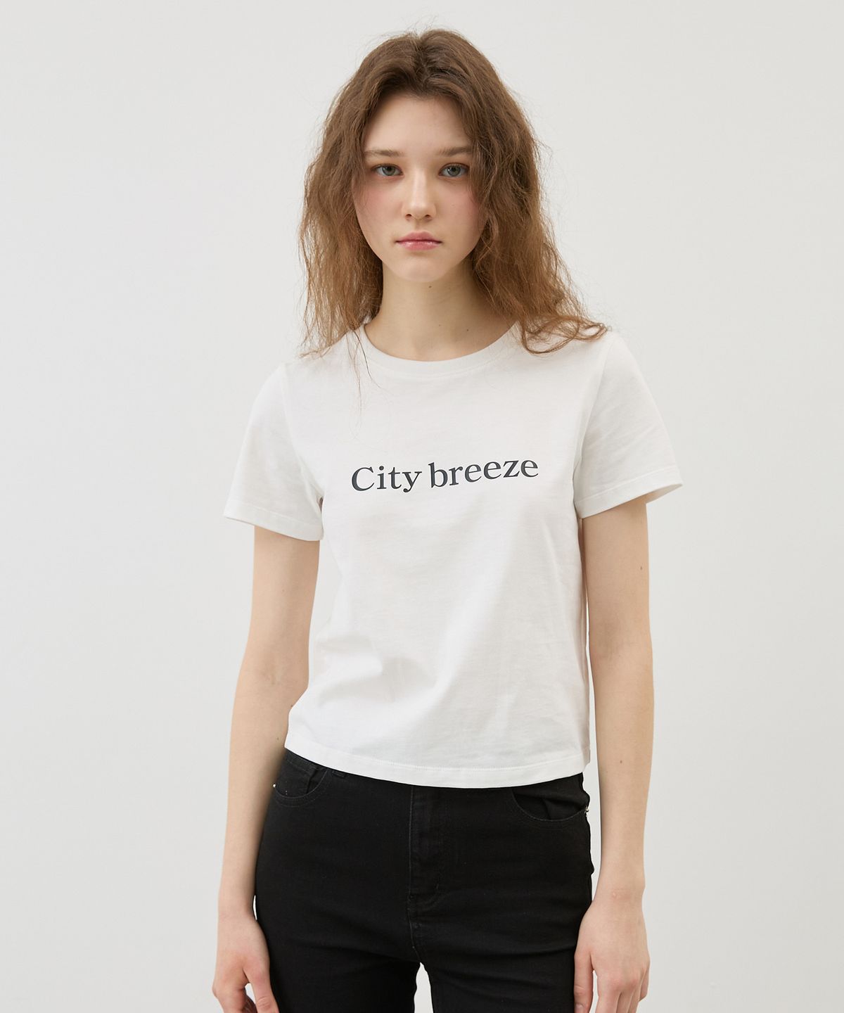 시티브리즈(CITYBREEZE) 시티 로고 반팔 티셔츠_3COLORS