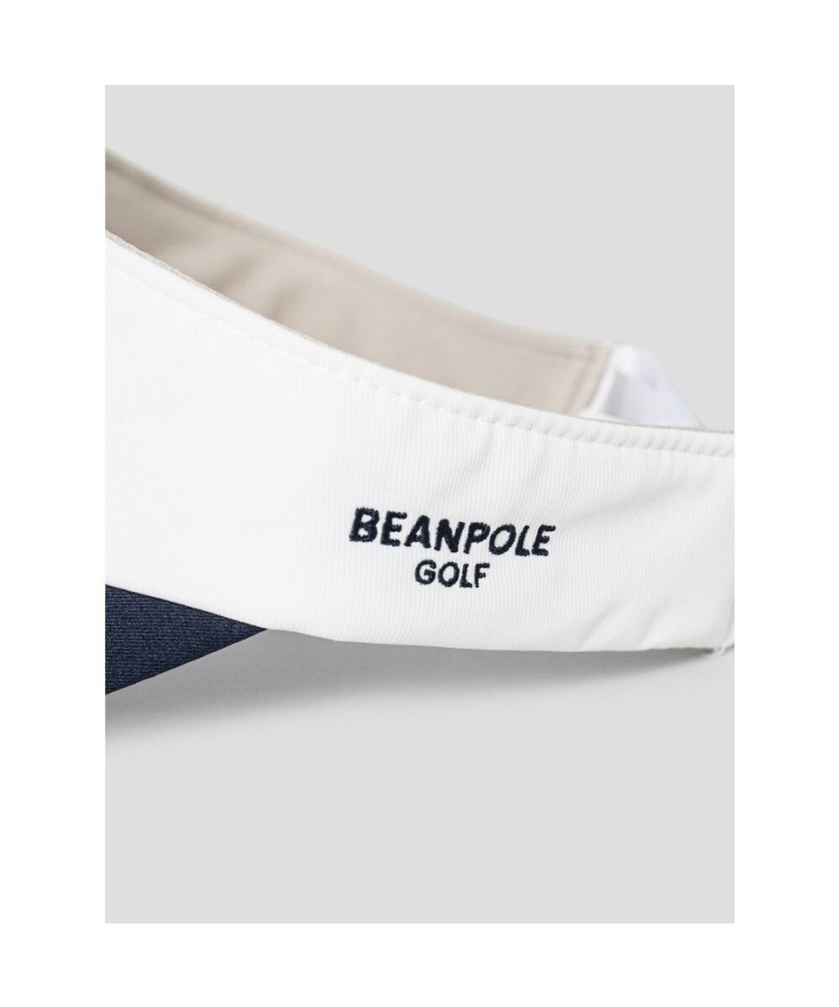 빈폴 액세서리(BEANPOLE ACCESSORY) 여성 컬러 블록 썬바이저 - 네이비