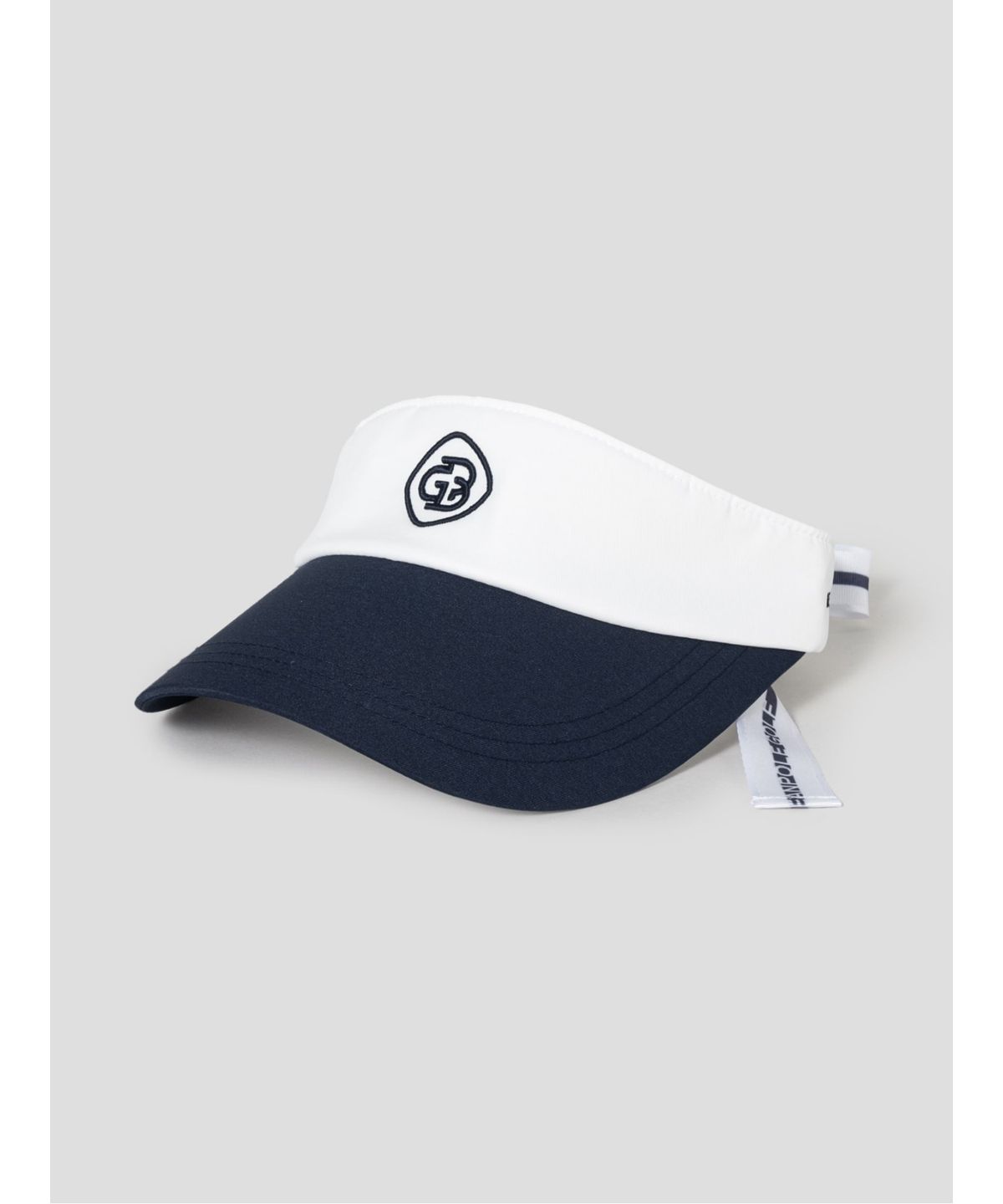 빈폴 액세서리(BEANPOLE ACCESSORY) 여성 컬러 블록 썬바이저 - 네이비